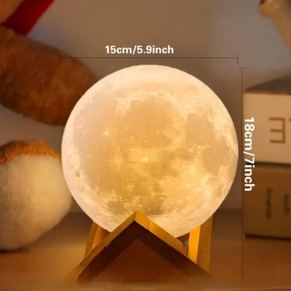16 colors Moon Lamp with Stand